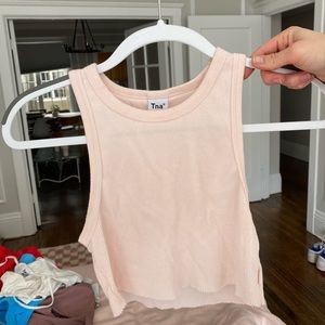 Pink tank top